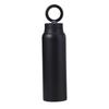 Butelka / bidon na wodę metal z uchwytem kompatybilnym z Magsafe 950ml czarny
