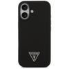GUESS futerał do IPHONE 17 kompatybilny z MagSafe GUHMP17SSCTRLMK (Silicone W/ Triangle Logo) czarny