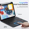 DUX DUCIS etui DK składane z klawiaturą bezprzewodową do iPad 10 (2022) czarne