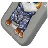NIMMY futerał GLASSES COOL CAT do IPHONE 16 Pro szary