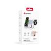 Forcell F-ENERGY Mag Mirror 3 in 1 15W ładowarka indukcyjna z kompatybilna z MagSafe / Apple Watch / Samsung Watch / Airpods różowa