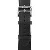 Pasek do Apple Watch Forcell F-Design FA20 dziurki skóra ekologiczna 38 / 40 / 41 mm czarny