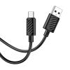 Kabel USB A do USB C Hoco 3A 2 m X88 czarny