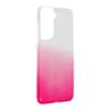 Futerał SHINING do SAMSUNG S21 FE transparentny różowy
