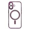 Futerał do iPhone 17 Electro Mag Cover zgodny z MagSafe fioletowy