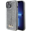 GUESS futerał do IPHONE 13 / 14 / 15 GUHCP15SPSFDGSS (Sequin Script Metal) srebrny