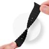 DUX DUCIS pasek OCEAN WAVE silikonowy do Apple Watch 42 / 44 / 45 mm czarny
