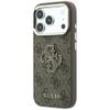 GUESS futerał do IPHONE 18 Pro Max/17 Pro Max (Big Resin Logo 4G) brązowy