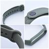 Pasek silikonowy do XIAOMI Mi Band 5 / 6 / 7 zielony (08)
