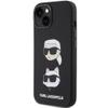 KARL LAGERFELD futerał do IPHONE 15 KLHCP15SSDHKCNK (Silicone KC) czarny