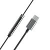 WiWU - Słuchawki stereo na kablu EB315 USB C (DAC) - szare