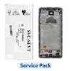 ServicePack Wyświetlacz LCD do SAMSUNG A72 A725F GH82-25460C Purple