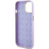 GUESS futerał do IPHONE 13 / 14 / 15 GUHCP15SPGMCSL (Glitter Glossy Script) liliowy