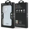 BMW futerał do SAMSUNG S26 Ultra BMHMS26L25HSMLKT (Magnetic IML Shockproof W/ Metal Logos) transparentny
