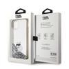 KARL LAGERFELD futerał do IPHONE 11 KLHCN61LKCNSK (Liquid Glitter C) transparentny