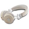 GUESS słuchawki bezprzewodowe bluetooth nagłowne ENC GUBH70PGTSPSE (Grained Classic Round Shape) beżowe
