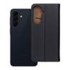 Etui z klapką na Samsung A57 5G Smart Pro Book skórzane czarne