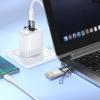Adapter OTG USB A do USB C Hoco UA46B grafitowy