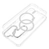 Etui na Samsung A07 / A08 Frame Clear Hybrid Mag Cover zgodny z MagSafe transparentne