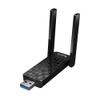 Karta sieciowa WiFi 6 USB A (2 anteny) Hoco HI34 black