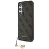 GUESS futerał do SAMSUNG S24 FE GUHCS24FEGF4GBR (HC PU 4G Charm) brązowy