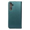 Etui z klapką na Samsung M16 5G Smart Magneto ciemnozielone
