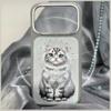 NIMMY futerał LUCKY FASHION CAT kompatybilny z MagSafe do IPHONE 18 Pro/17 Pro szary