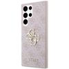 GUESS futerał do SAMSUNG S24 Ultra GUHCS24L4GMGPI (Leather 4G Metal Logo) różowy