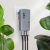 Ładowarka sieciowa do telefonu Forcell F-Energy Ultra Slim GaN III 2 x USB C + USB A QC4.0 PD 4A 65W VT-47 szara 0INT