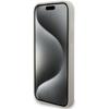 GUESS futerał do IPHONE 13 / 14 / 15 GUHCP15SPCRTHCD (Croco Triangle Metal Logo) złoty
