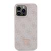 GUESS futerał do IPHONE 15 Pro Max GUHCP15XP4TDPP (PU Leather 4G Triangle Strass) różowy