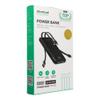 Powerbank 5V 3A 10000 mAh z wbudowanymi kablami USB A / USB C / Lightning / Micro USB Charmast W1148 czarny OINT