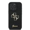GUESS futerał do IPHONE 16 Pro GUHCP16LHG4SGK (Fixed Glitter Big 4G) czarny