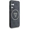 GUESS futerał do SAMSUNG S25 GUHMS25SHG4PRTGK (Magnetic IML Metal Glitter 4G Circle Triangle) czarny