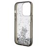 KARL LAGERFELD futerał do IPHONE 14 Pro Max KLHCP14XLKCNSK (Liquid Glitter C) transparentny
