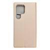 Etui z klapką na Samsung S24 ULTRA Smart Case Book złote