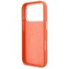 GUESS futerał do IPHONE 17 Pro GUHCP17L5PS4RGGO (PU FW Resin Logo) pomarańczowy