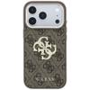GUESS futerał do IPHONE 18 Pro/17 Pro (4G & Big Strass Logo) brązowy