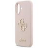 GUESS futerał do IPHONE 17 GUHCP17SSC4GSMP (Silicone W/ Big 4G Script) różowy