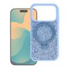 Etui na iPhone 18 Pro / 17 Pro Quartz Circle Stand Mag Cover jasnoniebieskie