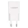 Ładowarka sieciowa do telefonu VEGER  USB A + USB C QC PD 30W 30W1A1C biała