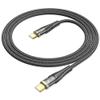 Kabel USB C do USB C Hoco 3A 60W 1,2 m U121 czarny