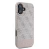 GUESS futerał do IPHONE 16 GUHCP16SG4GLPI (4G PU Bottom Stripe) różowy