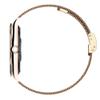 Smartwatch TITMO O-170 (AMOLED, bluetooth call, pasek stal szlachetna gold mesh) złoty 0INT