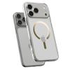 SPIGEN futerał ULTRA HYBRID MAG kompatybilny z MagSafe do IPHONE 17 Pro clear gold