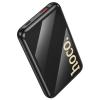 Powerbank Hoco 10000 mAh QC PD 22,5W z wbudowanymi kablami USB C + Lightning Q37 czarny