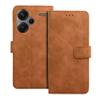 Etui z klapką na Xiaomi Redmi NOTE 13 PRO PLUS 5G Tender Book brązowe