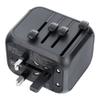 Ładowarka podróżna / adapter OL-309-PQ20 CAŁY ŚWIAT czarna