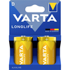 VARTA bateria alkaliczna R20 (Typ D) Longlife 2 szt (papierowa wkładka)