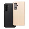 Etui z klapką na Samsung A27 Smart Case Book złote